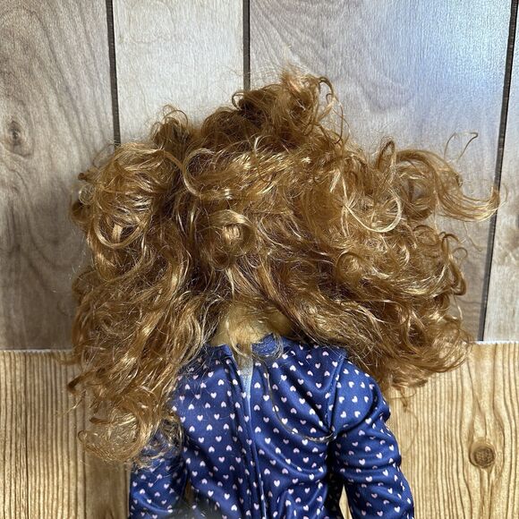 UNEEDA Wispy Walker Red Hair Brown Eye Doll "I Will Walk With You" Doll 27" TS18 - Picture 7 of 12